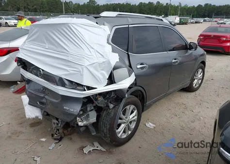 2015 Nissan Rogue Sv из США, поврежденный, VIN KNMAT2MV6FP519115